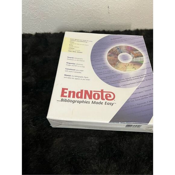 Researchsoft Endnote 9  for Windows XP, Windows 2000 (ISIR5901 sealed - Picture 1 of 5